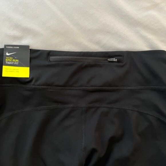 NIKE Dri-Fit Running Legging with Reflective Graphic, Black, Size S - Picture 5 of 5